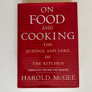 On Food and Cooking The Science and Lore of The Kitchen  book by Harold McGee